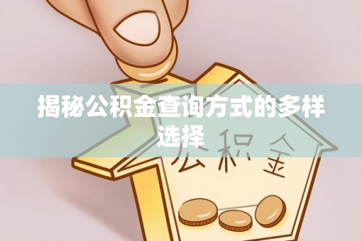 尤溪揭秘公积金查询方式的多样选择